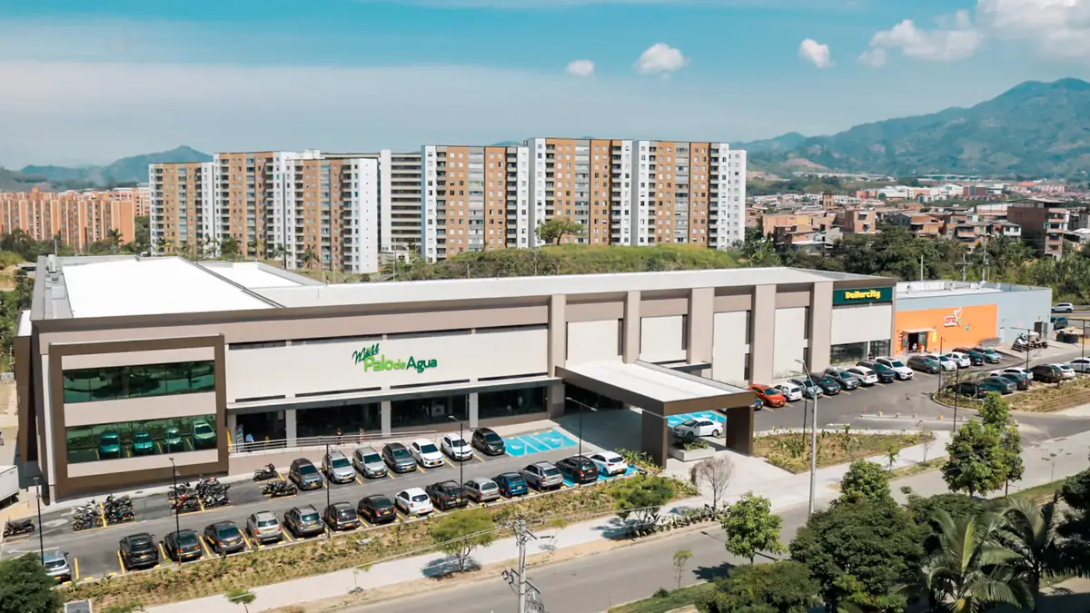 Fachada de Mall Palo de Agua